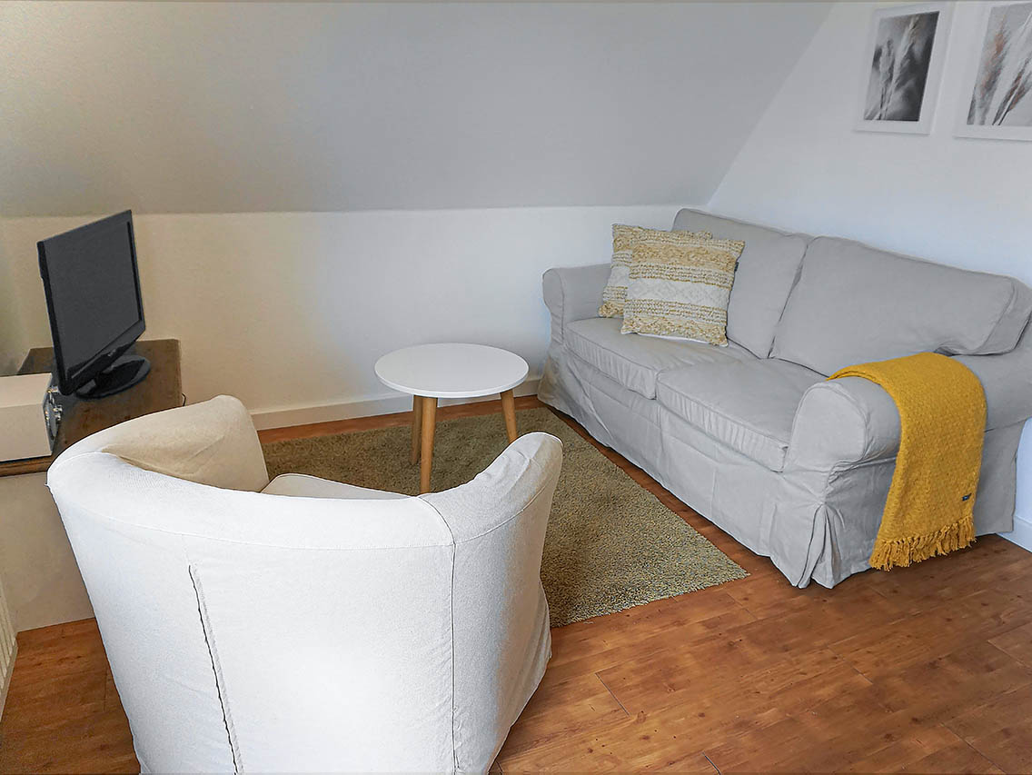 Ferienwohnung Sonnenblume Wyk auf Föhr Wohnzimmer
