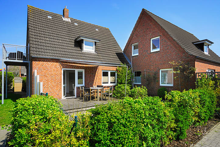 Terrasse Garten Urlaub Ferien in Wyk auf Föhr