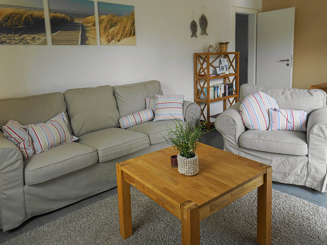 Haus Wolfgarten Ferienwohnung Mohnblume Wyk auf Föhr Urlaub Ferien